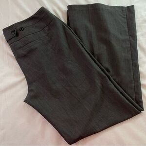 Maurice's 11/12 Dress Pants - Grey Wide Leg - Pockets Actual Measurements 35/32